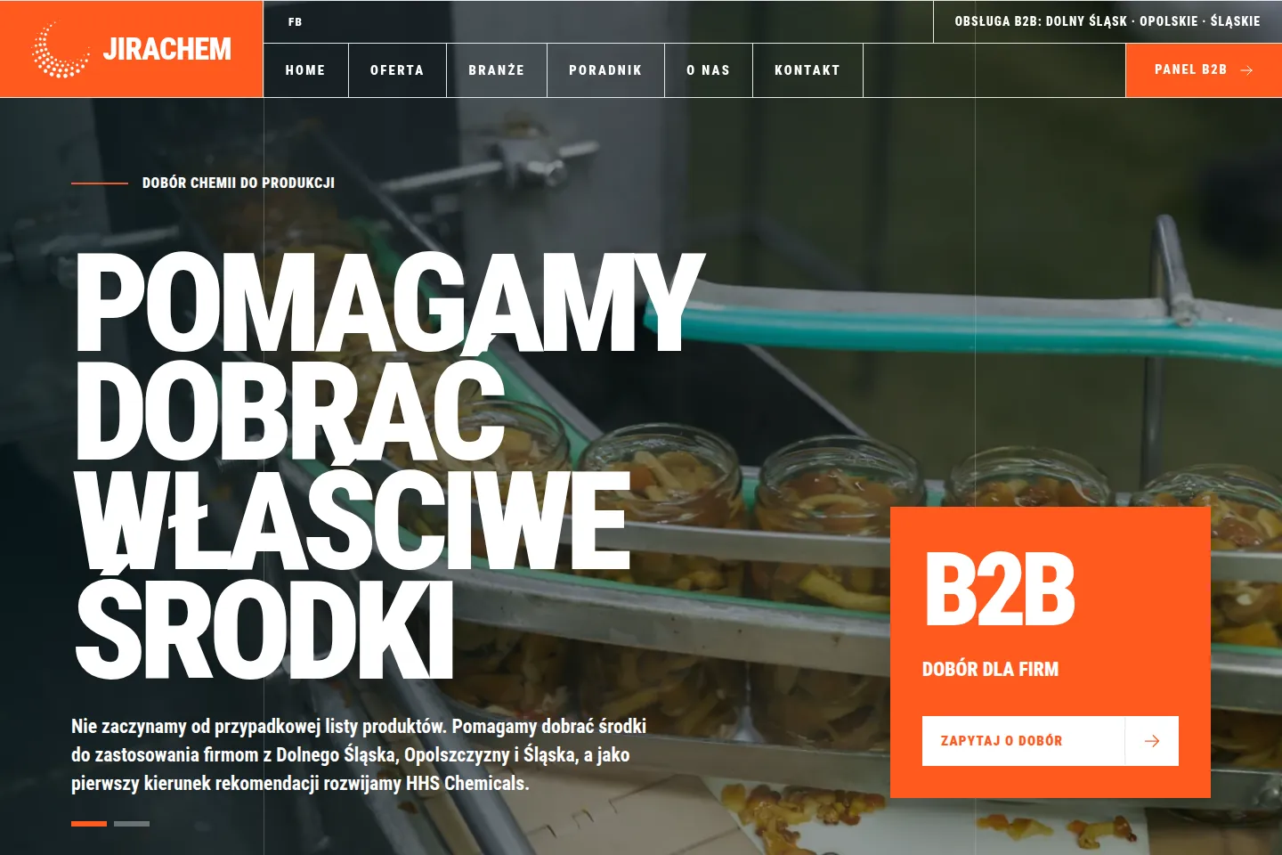 Platforma B2B JiraChem zbudowana przez JiraSoft