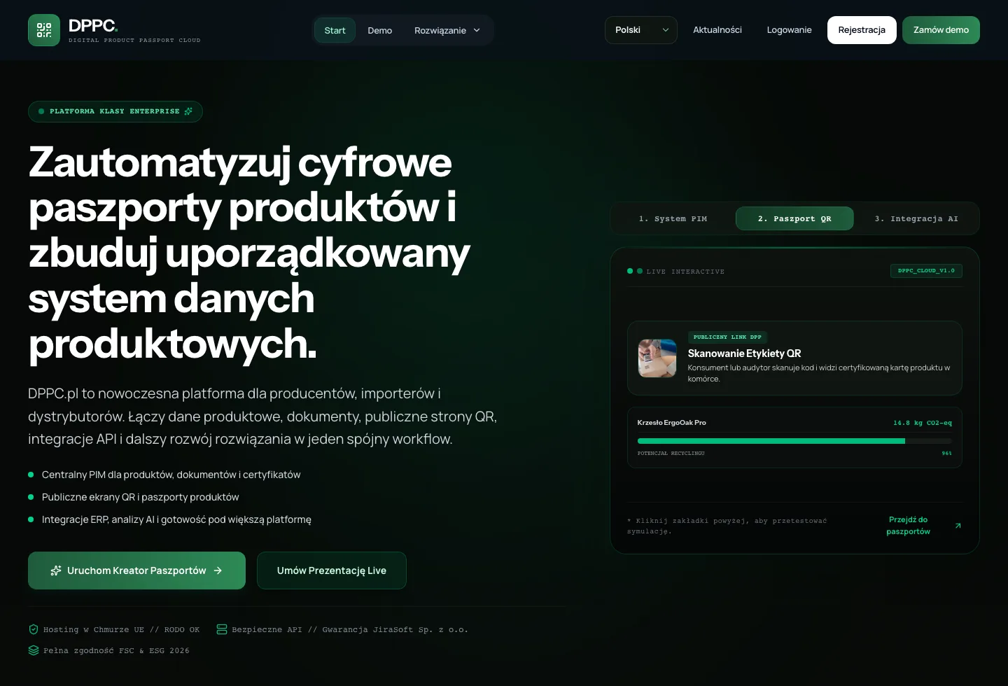 DPPC product screenshot